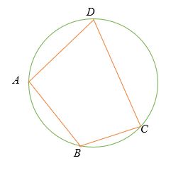 Cuadriláteros en un círculo: explicación y ejemplos