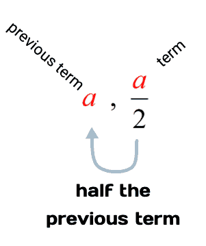 Fórmula de secuencia geométrica