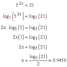 Cómo resolver ecuaciones exponenciales usando logaritmos