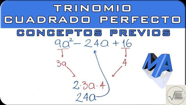 Trinomio cuadrado perfecto - Explicación y ejemplos